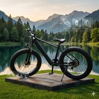 Professional Electric Bike For Adults, 26 X 4.0 Inches Fat Tire Electric Mountain Bicycle, 1000W Motor 48V 15Ah Ebike For Trail Riding, Excursion And Commute, UL And GCC Certified