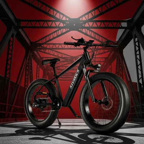 Professional Electric Bike For Adults, 26 X 4.0 Inches Fat Tire Electric Mountain Bicycle, 1000W Motor 48V 15Ah Ebike For Trail Riding, Excursion And Commute, UL And GCC Certified