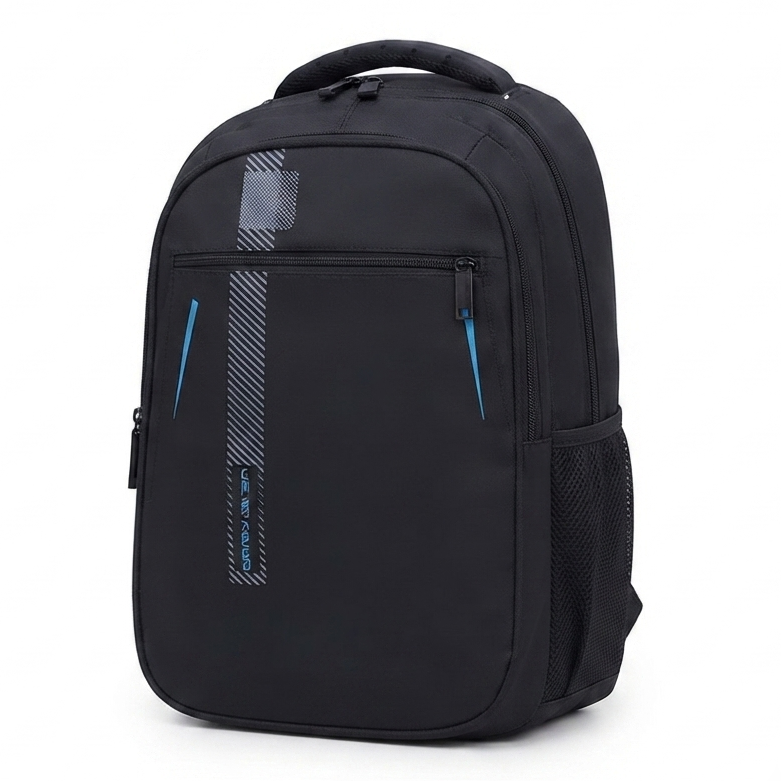 Casual Laptop Backpack – Waterproof Polyester Office, School & College Bag for Boys & Girls