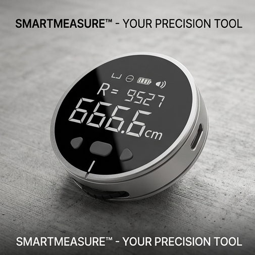 Distance Measuring Instrument Electronic Measuring Ruler Tape Measure High Definition Digital LCD High Precision Electronic Measuring Ruler Tool