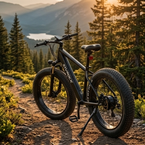 Professional Electric Bike For Adults, 26 X 4.0 Inches Fat Tire Electric Mountain Bicycle, 1000W Motor 48V 15Ah Ebike For Trail Riding, Excursion And Commute, UL And GCC Certified