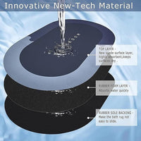 Quick-Dry Anti-Slip Luxury Bath Mat