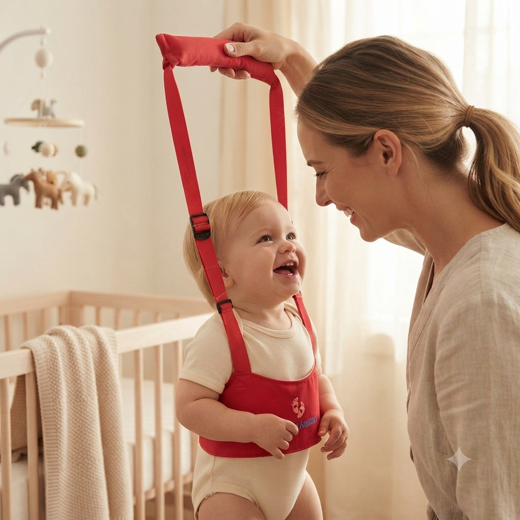 Baby Walking Assistant Harness | Pain-Free Toddler Walking Aid & Safety Support