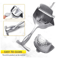 Stainless Steel Hand Press Juicer Machine | Heavy Duty Manual Fruit & Lemon Squeezer
