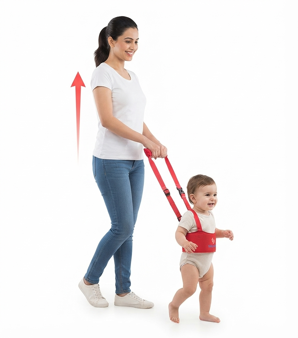 Baby Walking Assistant Harness | Pain-Free Toddler Walking Aid & Safety Support