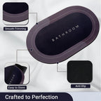 Quick-Dry Anti-Slip Luxury Bath Mat