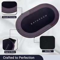 Quick-Dry Anti-Slip Luxury Bath Mat