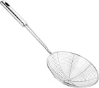 5-Piece Kitchen Cooking & Baking Tool Combo Set | Spider Strainer, Potato Masher, Balloon Whisk, Silicone Spatula & Oil Brush