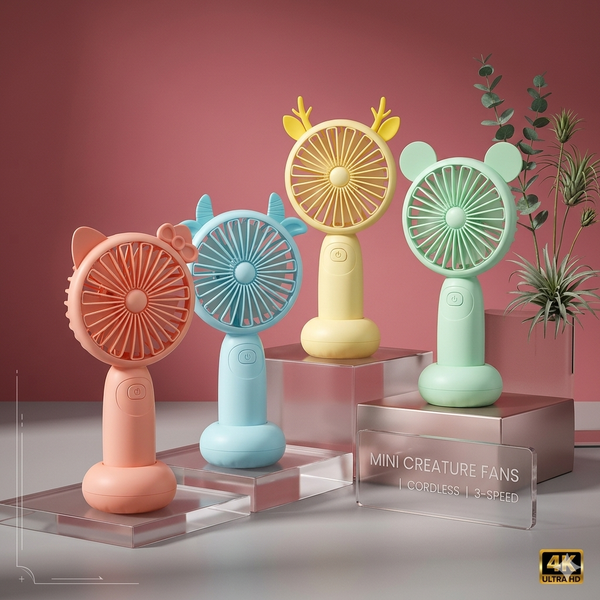 Usb Fan Handheld Small Fan Mini Electric Fan