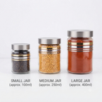 Airtight Kitchen Storage Jars & Containers – Pack of 20 | Multipurpose Fridge & Pantry Organizers