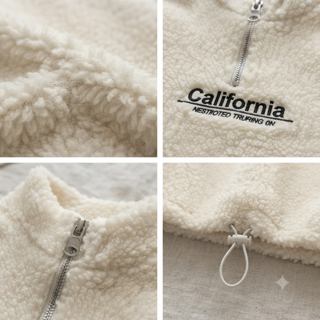 The California Collection: Cozy Quarter-Zip Fleece Pullovers | SaraoHub