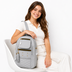 Women's PU Leather Handbag – Stylish Multi-Compartment Shoulder Tote Bag for Office, Travel & Daily Use