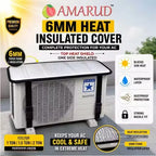 Amarud AC Outdoor Protector – 6mm Heat Insulated Outdoor Unit Cover